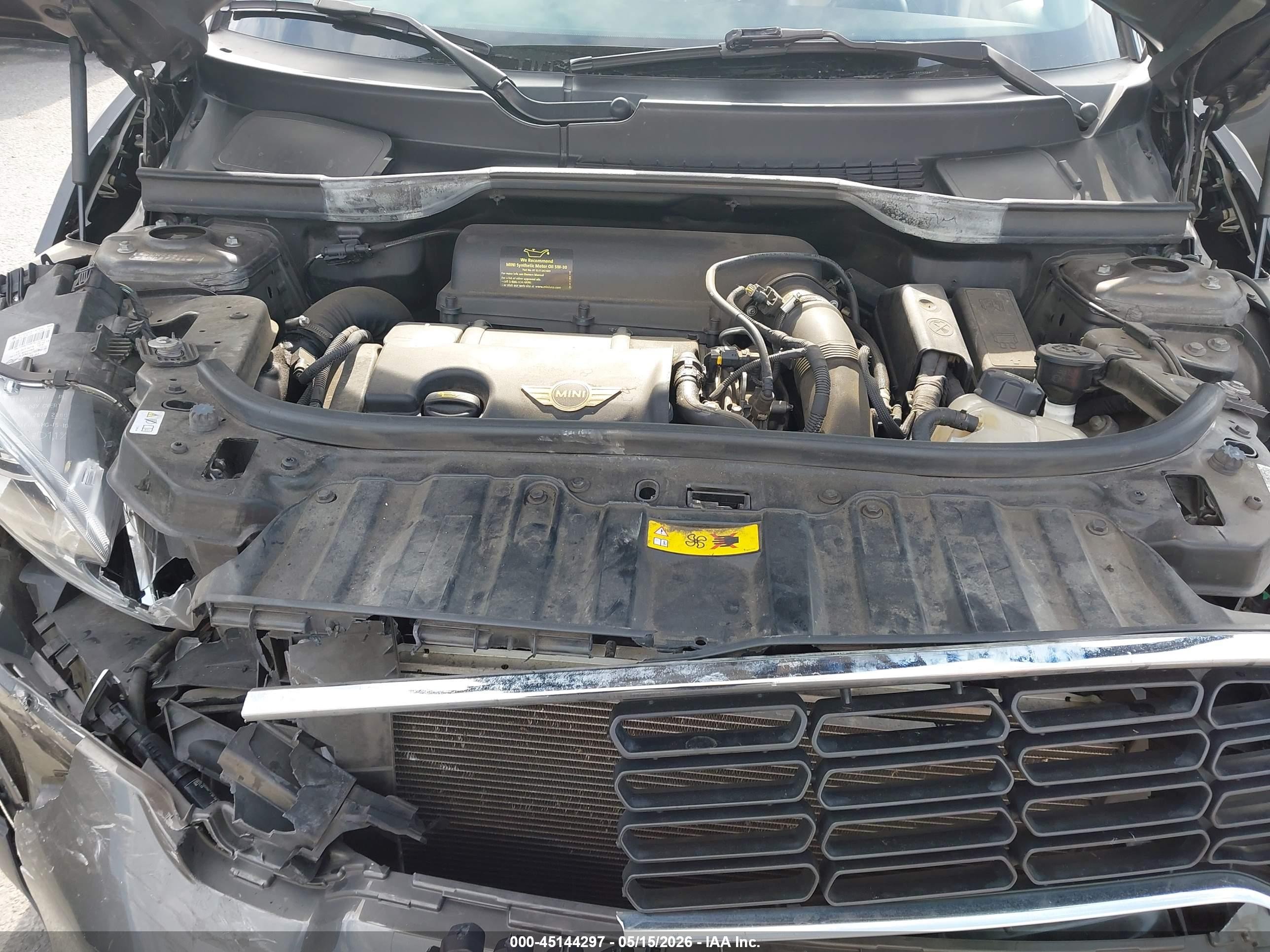 2014 Mini Countryman Cooper S Зеленый vin: WMWZC3C50EWP27745