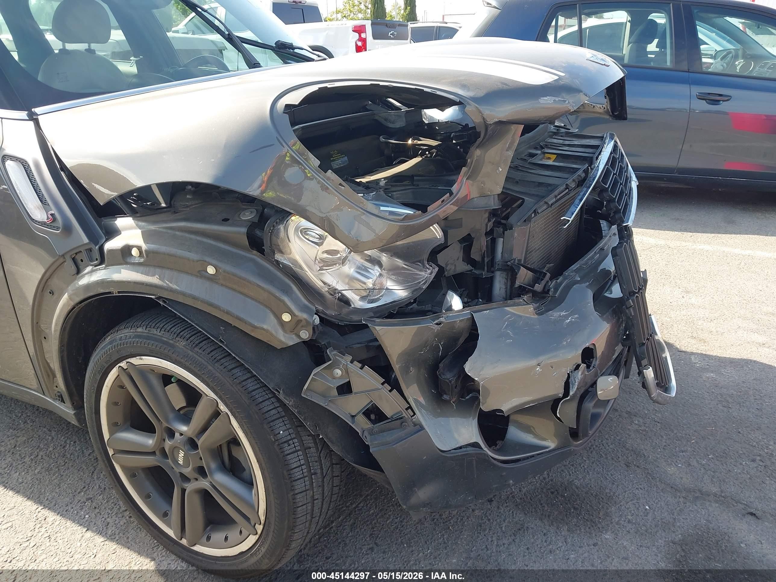 2014 Mini Countryman Cooper S Зеленый vin: WMWZC3C50EWP27745