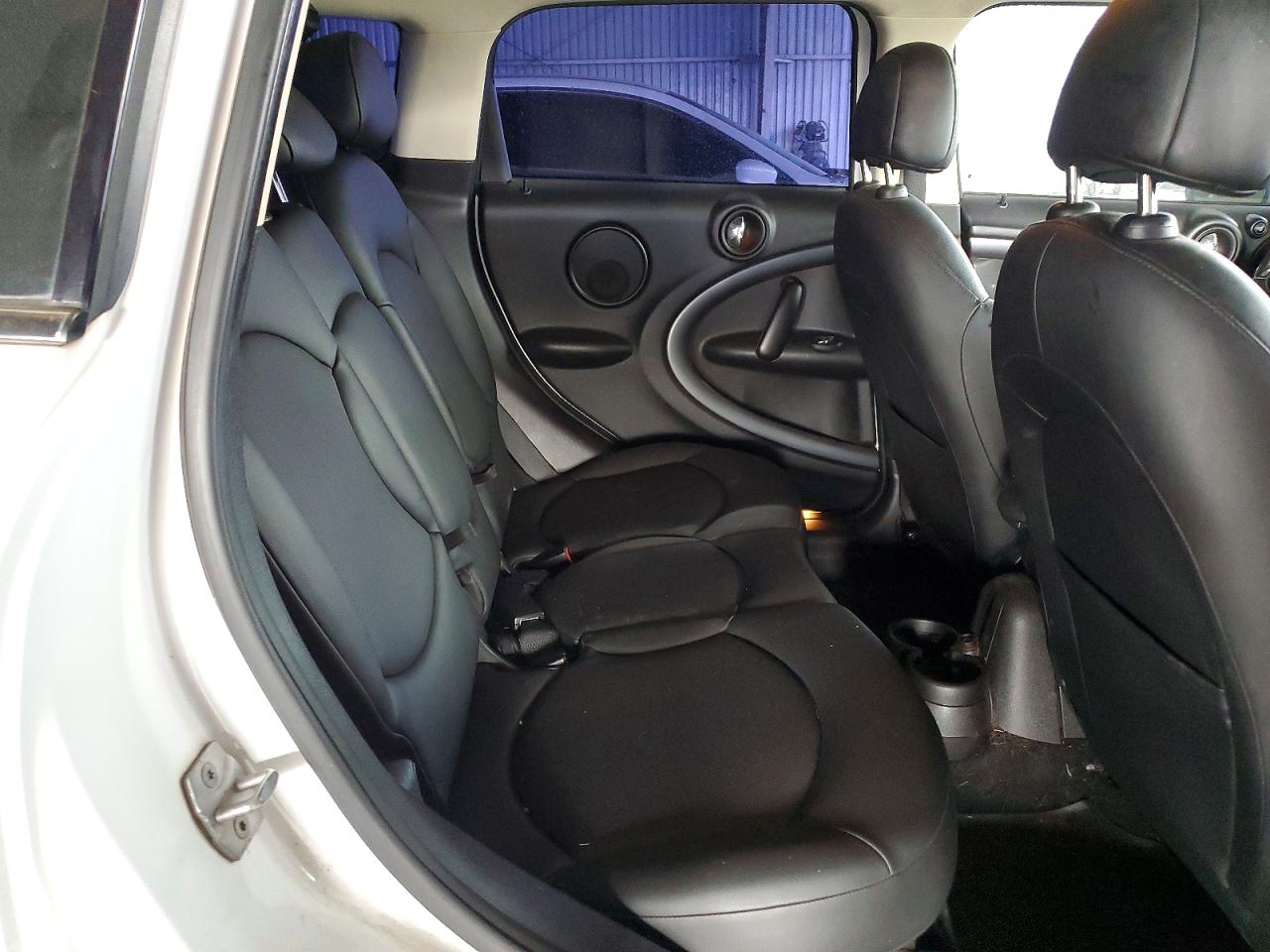 2014 Mini Cooper S Countryman White vin: WMWZC3C50EWP27924