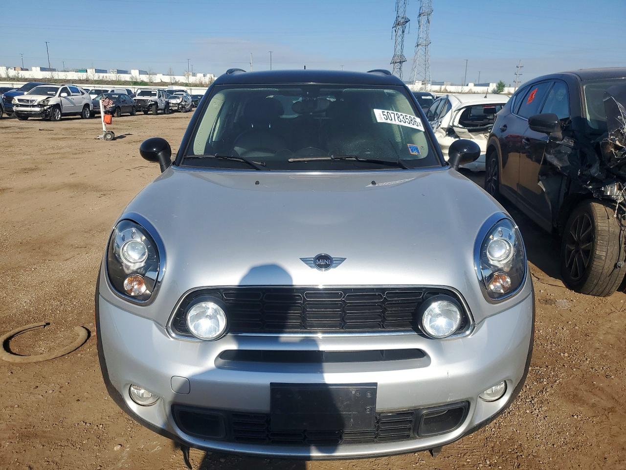 2014 Mini Cooper Silver vin: WMWZC3C50EWP29270