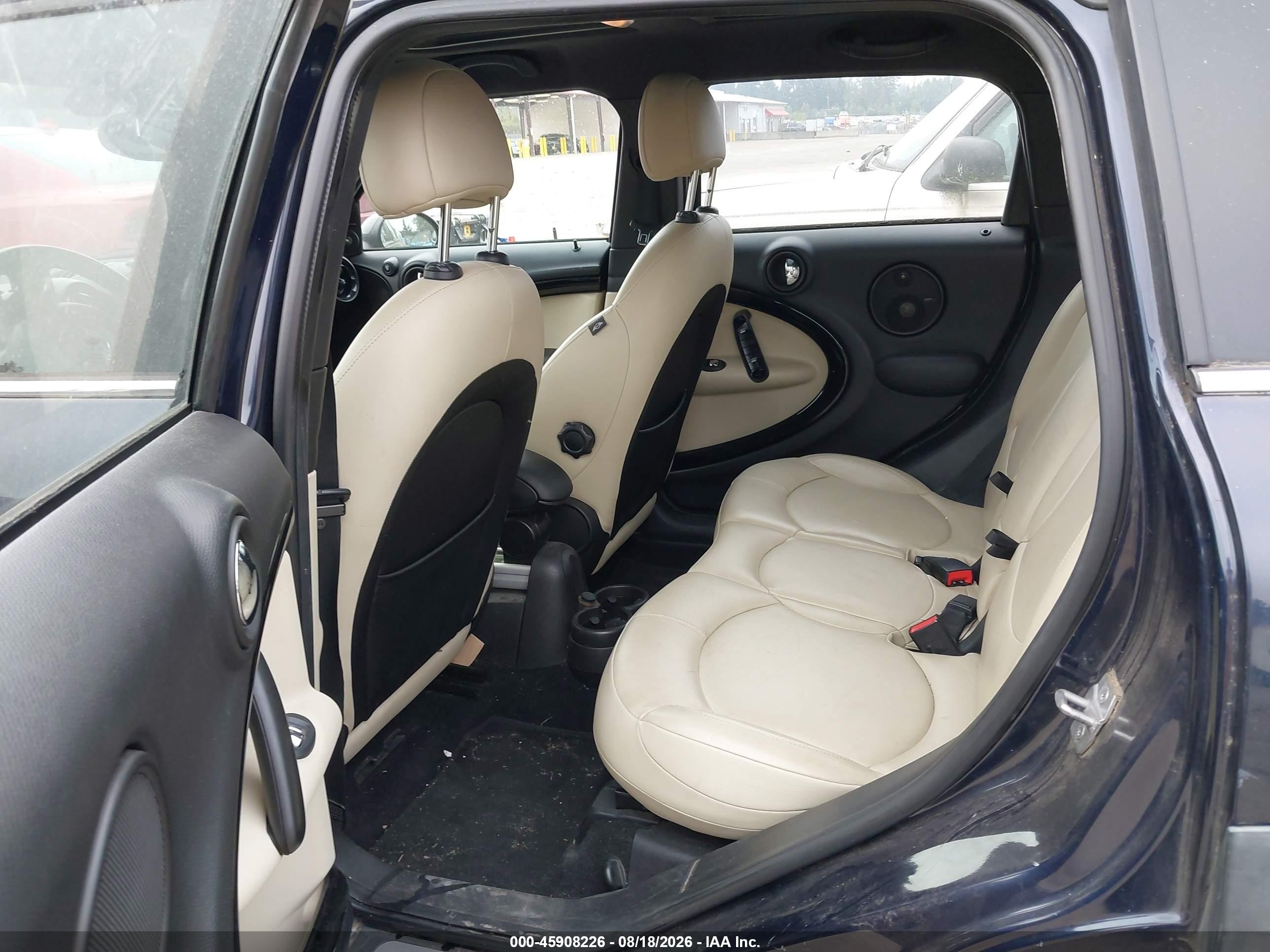 2014 Mini Countryman Cooper S Dark Blue vin: WMWZC3C50EWP29480