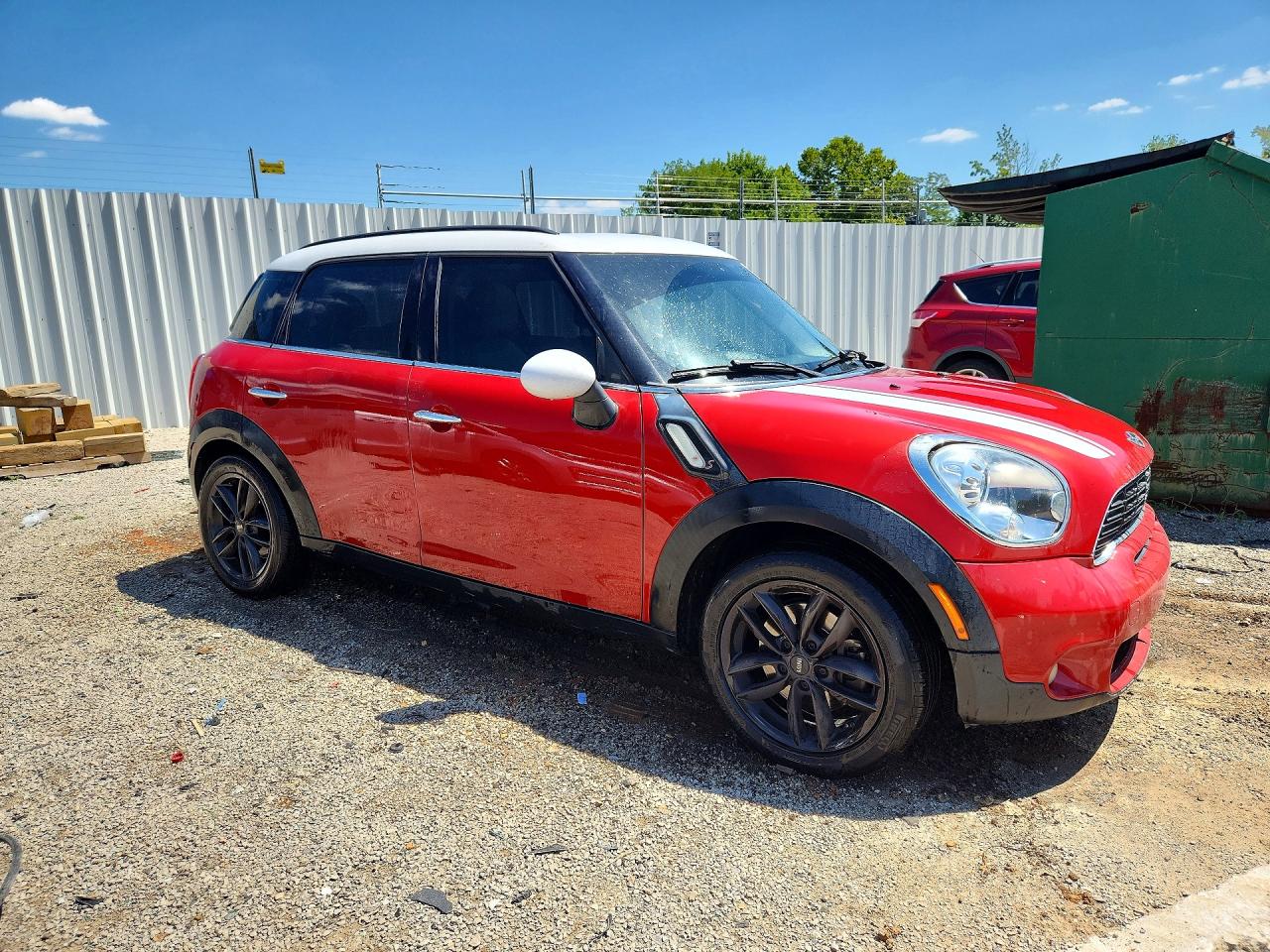2014 Mini Cooper S Countryman Коричневый vin: WMWZC3C50EWP51558