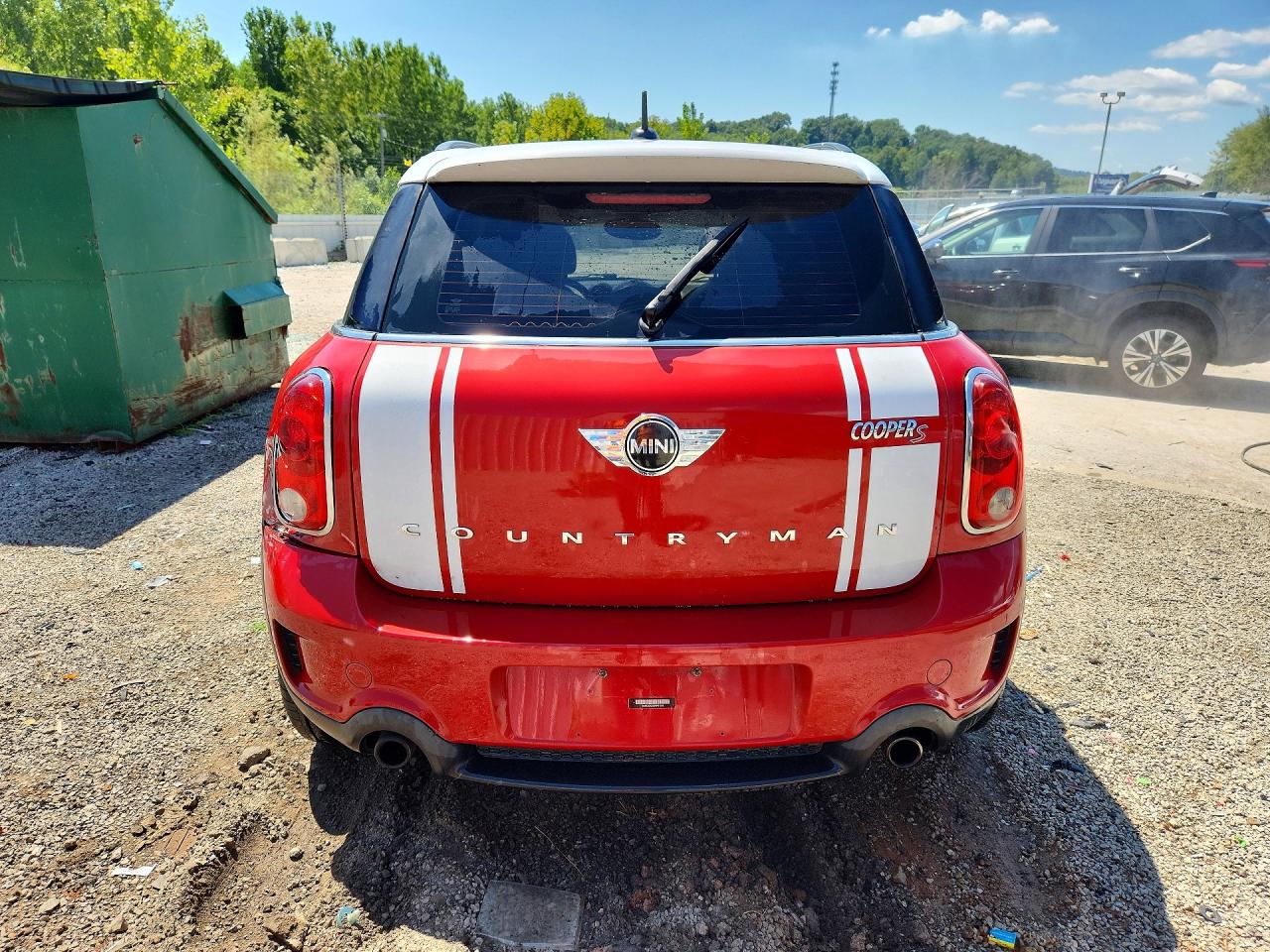 2014 Mini Cooper S Countryman Коричневый vin: WMWZC3C50EWP51558