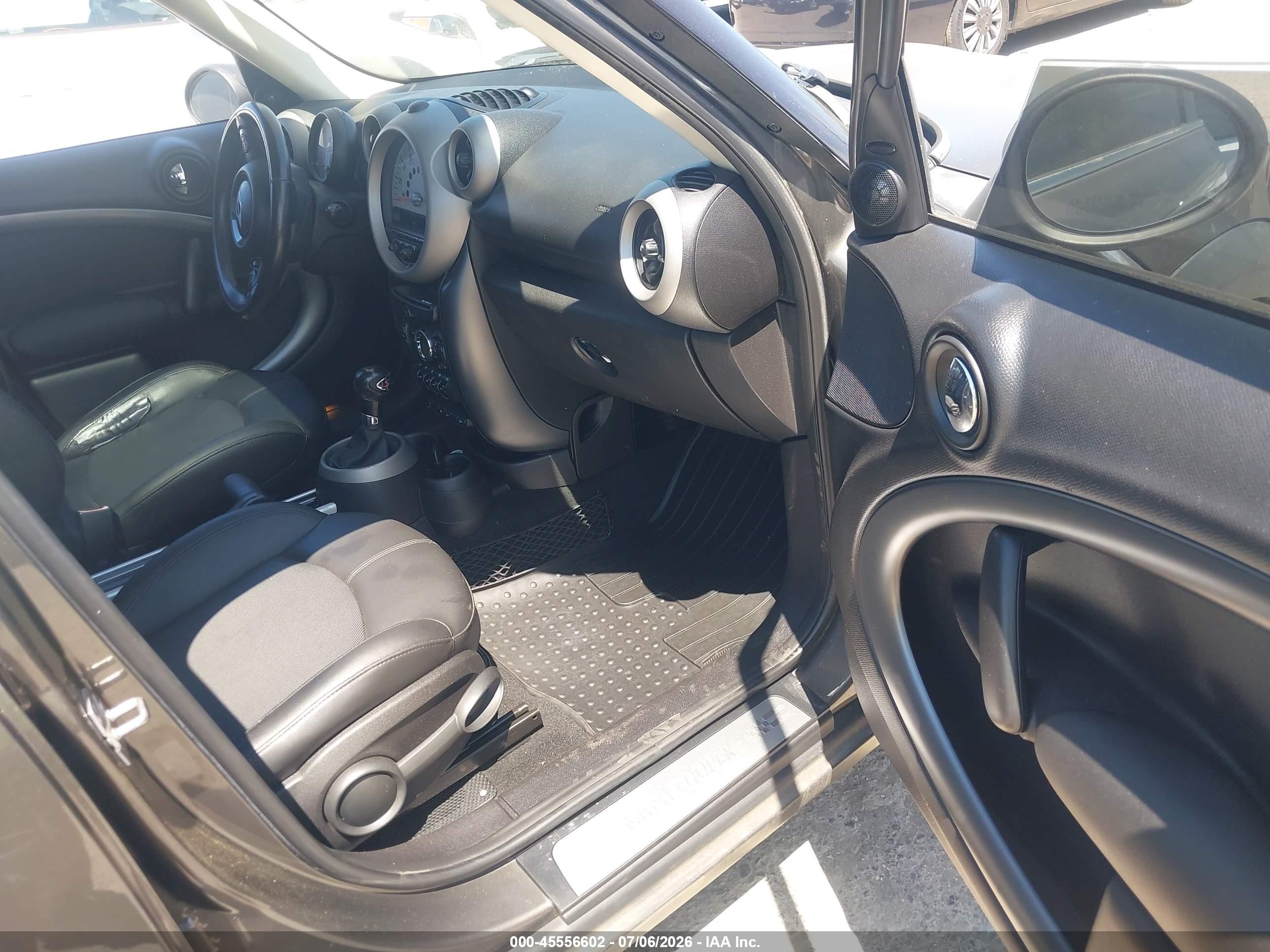 2011 Mini Cooper S Countryman   Gray vin: WMWZC3C51BWL78297