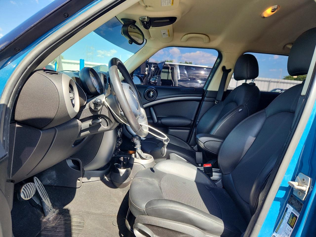 2012 Mini Cooper S Countryman Blue vin: WMWZC3C51CWL84098