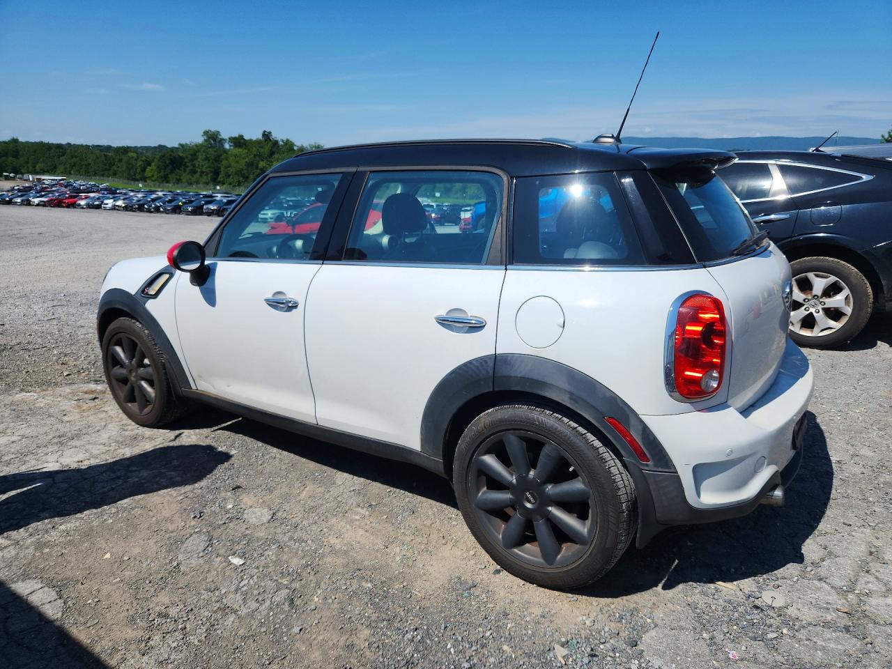 2012 Mini Cooper S Countryman White vin: WMWZC3C51CWL86952