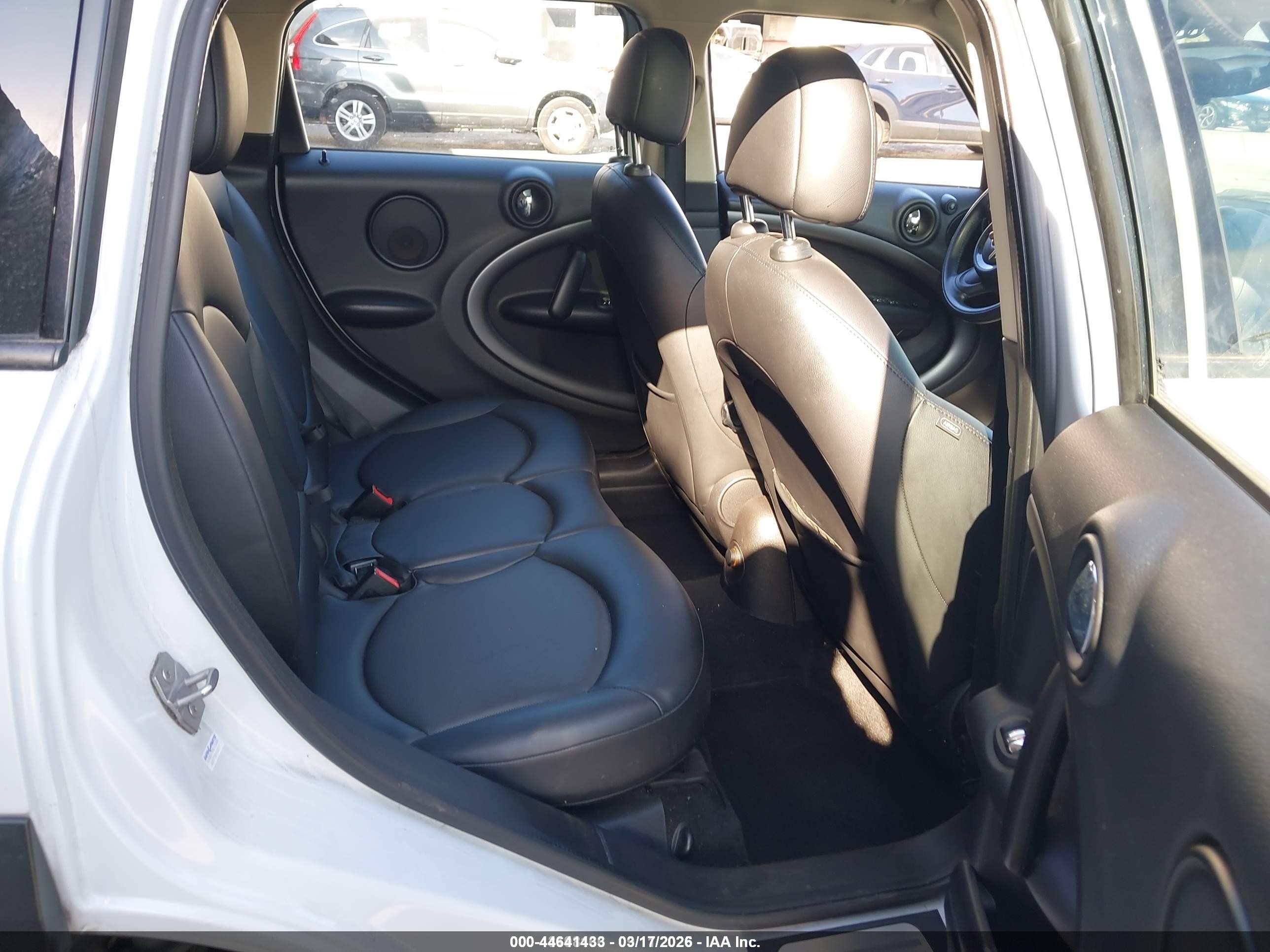 2013 Mini Countryman Cooper S Белый vin: WMWZC3C51DWP20494