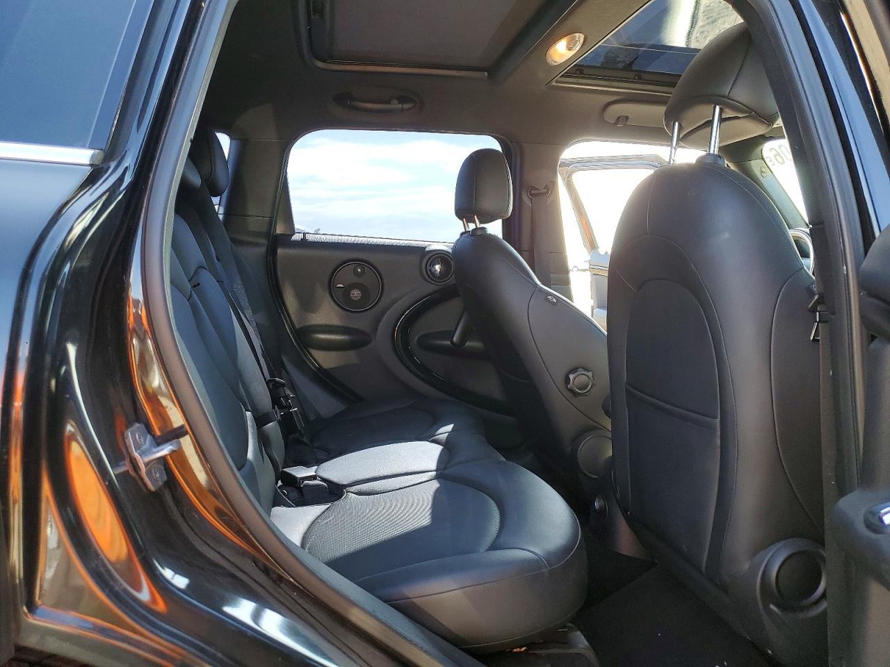 2013 Mini Cooper S Countryman Black vin: WMWZC3C51DWP23573