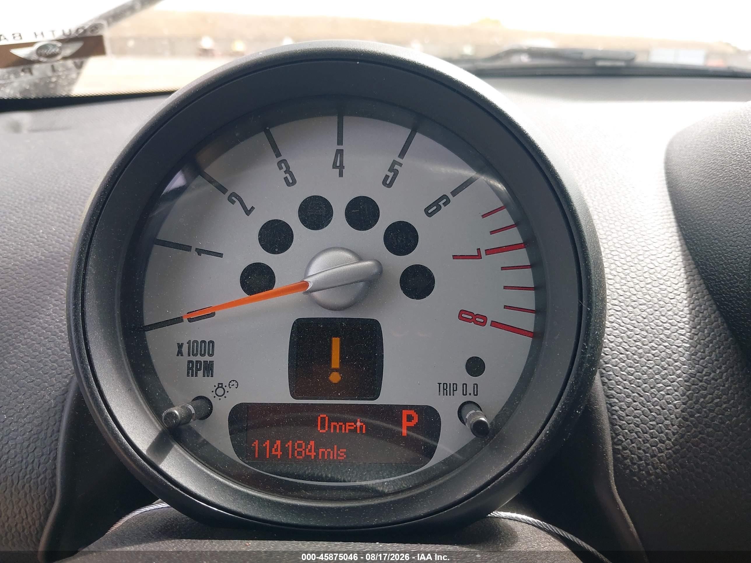 2014 Mini Countryman Cooper S White vin: WMWZC3C51EWP25857