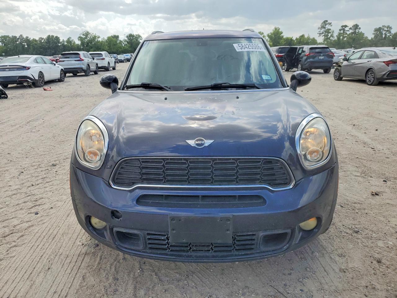 2014 Mini Cooper S Countryman Blue vin: WMWZC3C51EWP29973