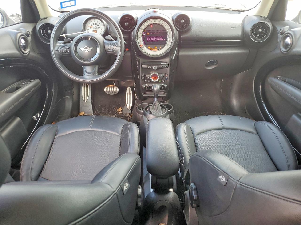 2014 Mini Cooper S Countryman Blue vin: WMWZC3C51EWP29973