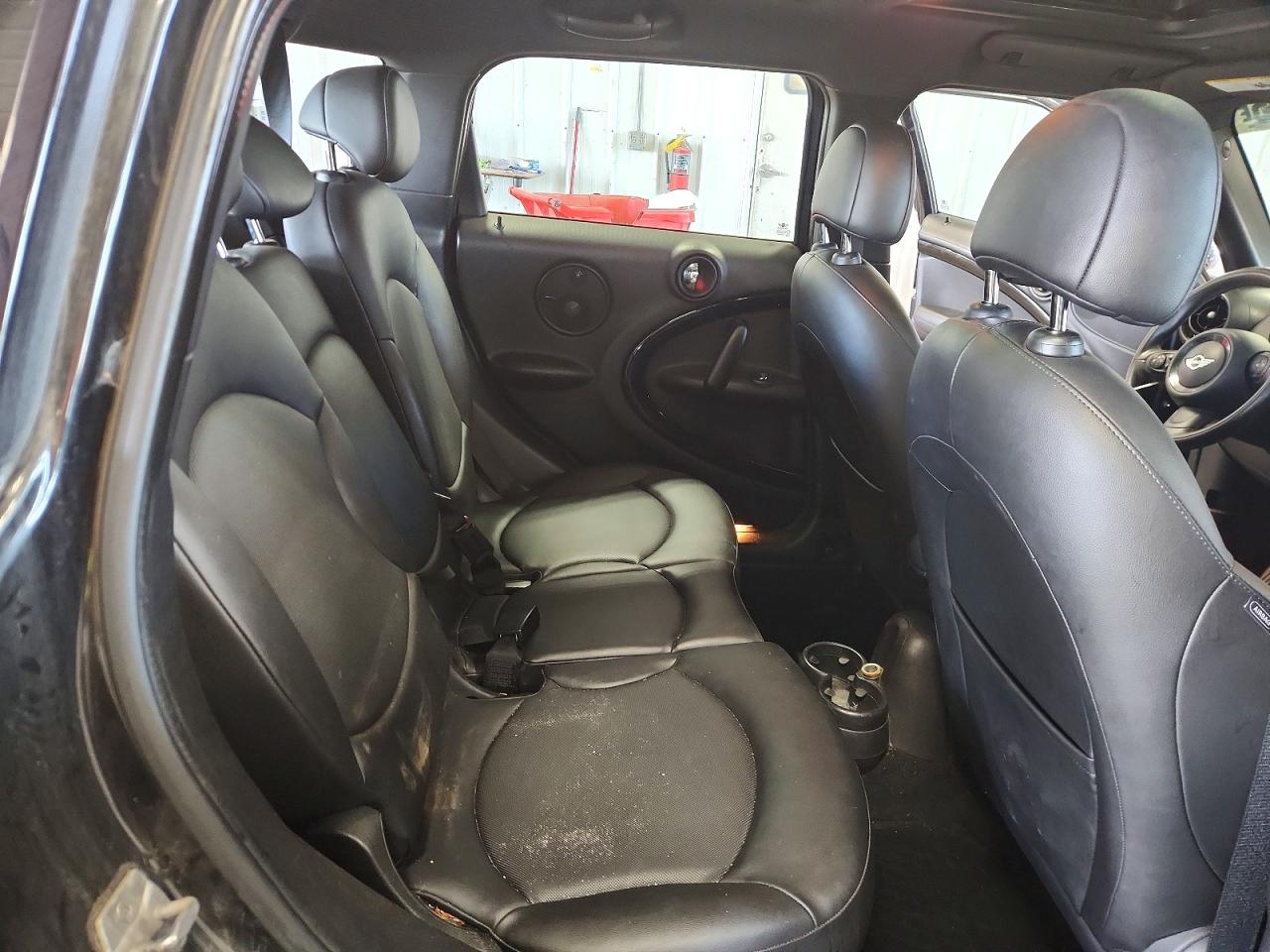 2014 Mini Cooper S Countryman Black vin: WMWZC3C51EWP51665