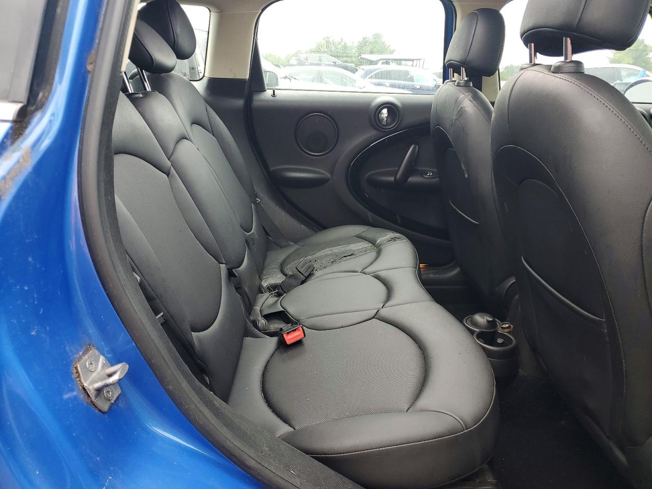 2014 Mini Cooper S Countryman Синий vin: WMWZC3C51EWP52184