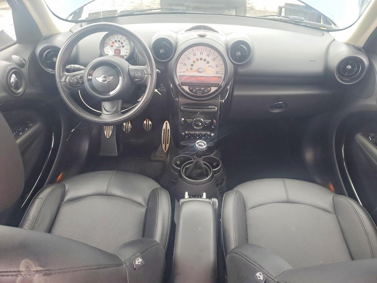 2014 Mini Cooper S Countryman Синий vin: WMWZC3C51EWP52184