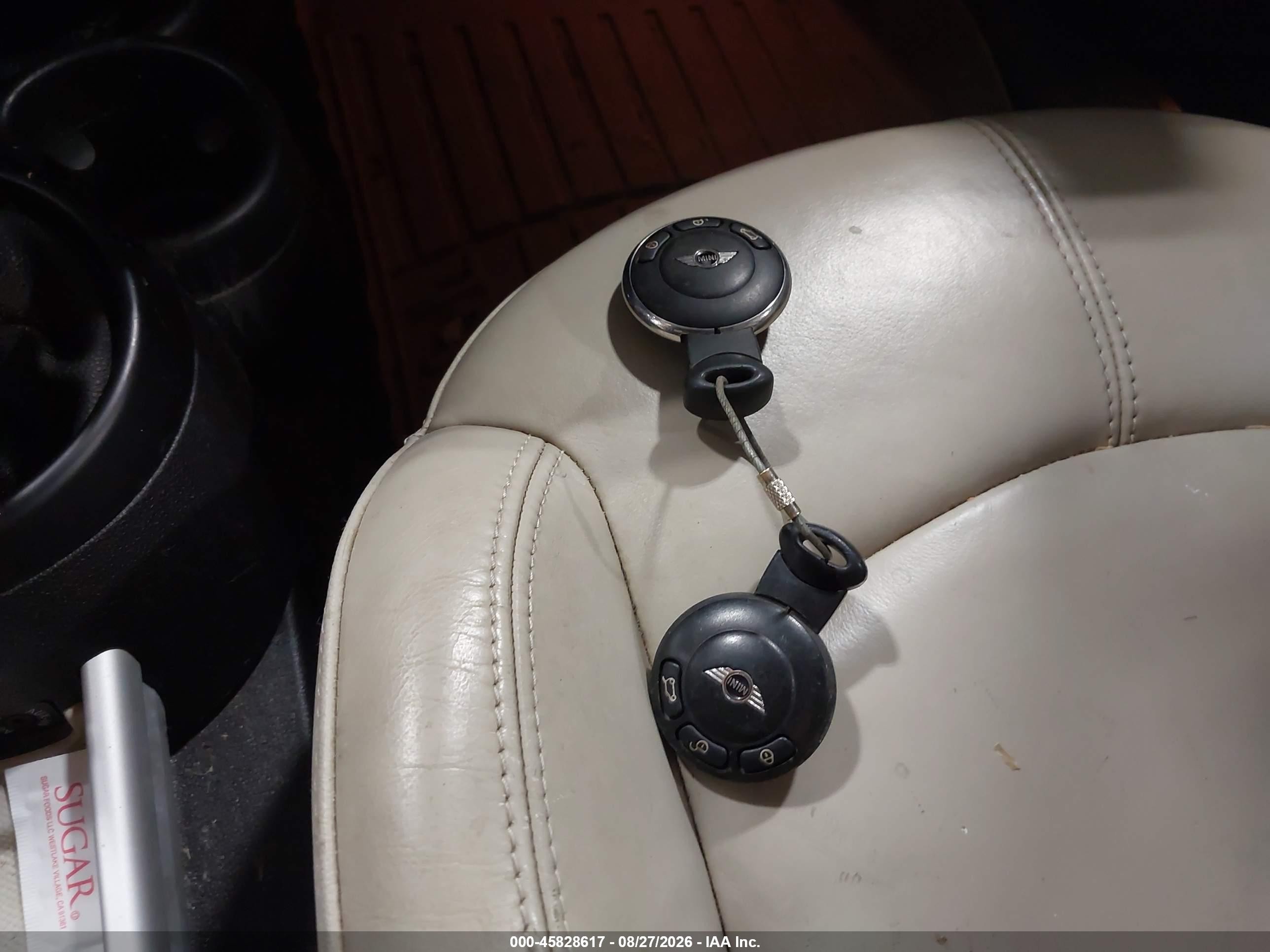 2014 Mini Countryman Cooper S Белый vin: WMWZC3C51EWP52542