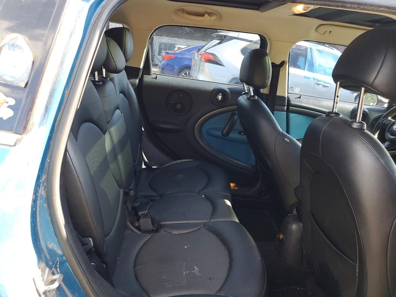 2012 Mini Cooper S Countryman Синий vin: WMWZC3C52CWM27010