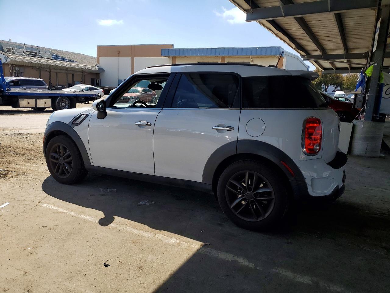 2012 Mini Cooper S Countryman Белый vin: WMWZC3C52CWM27878