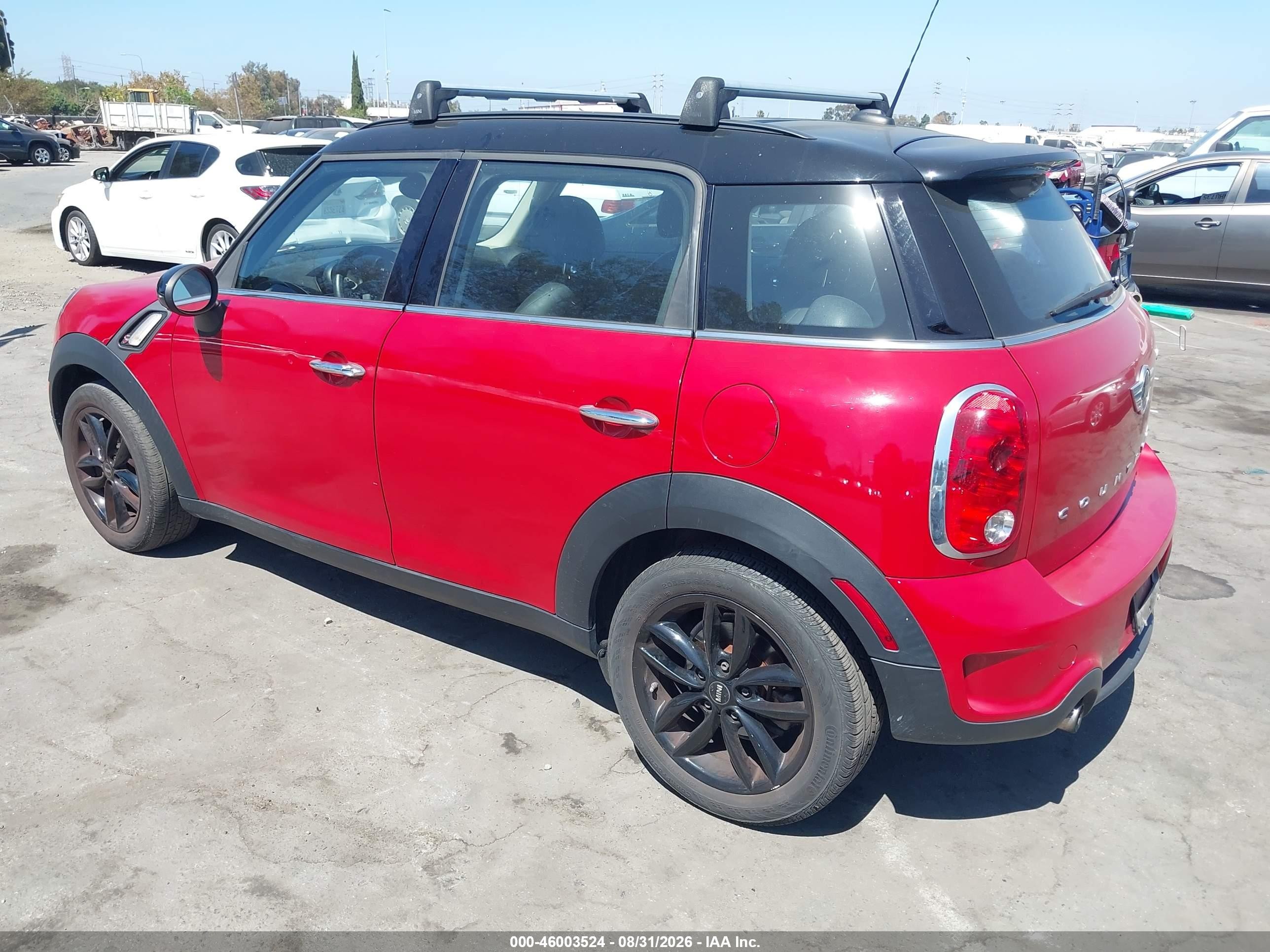 2013 Mini Countryman Cooper S Red vin: WMWZC3C52DWP23193