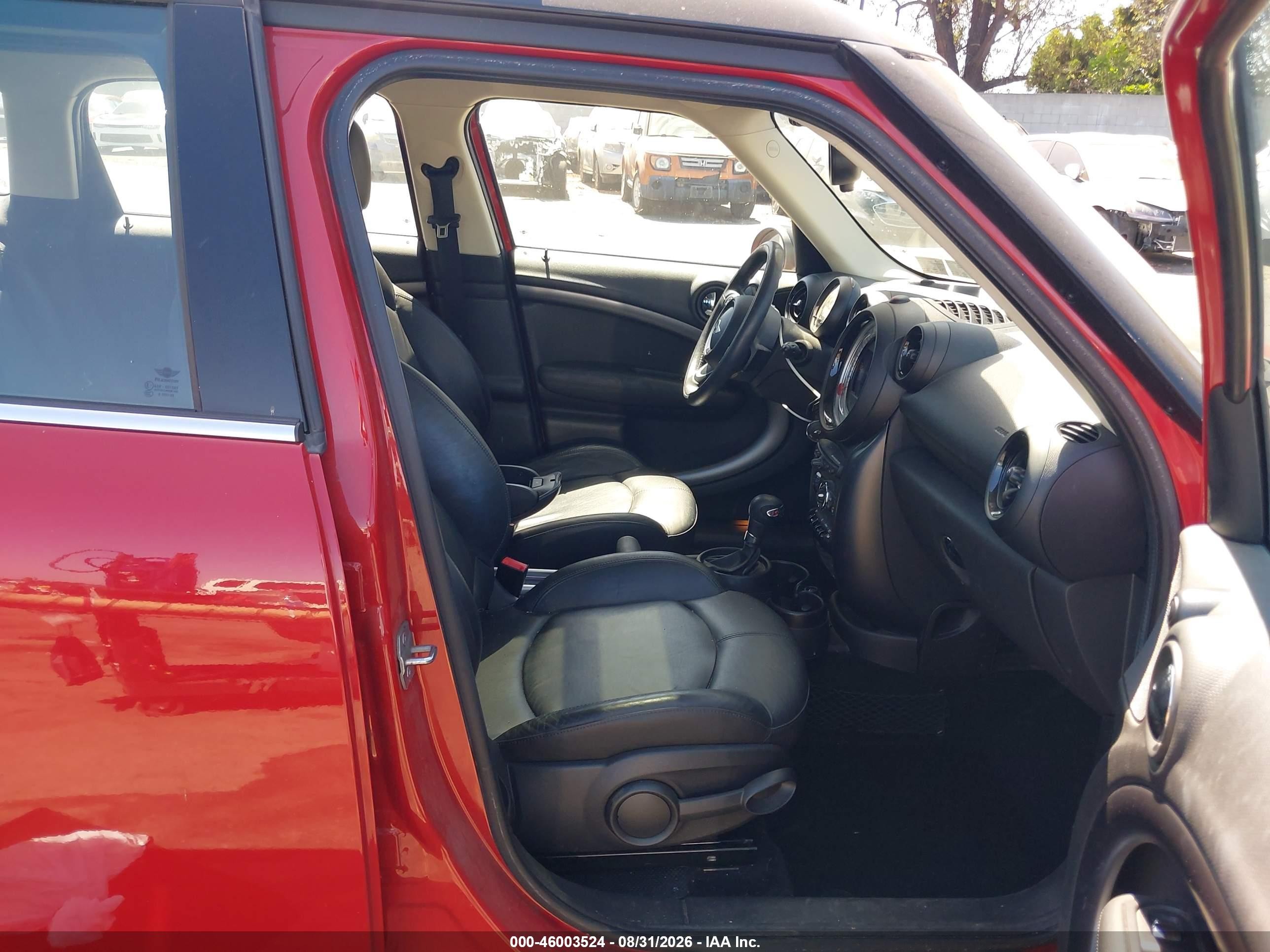 2013 Mini Countryman Cooper S Red vin: WMWZC3C52DWP23193