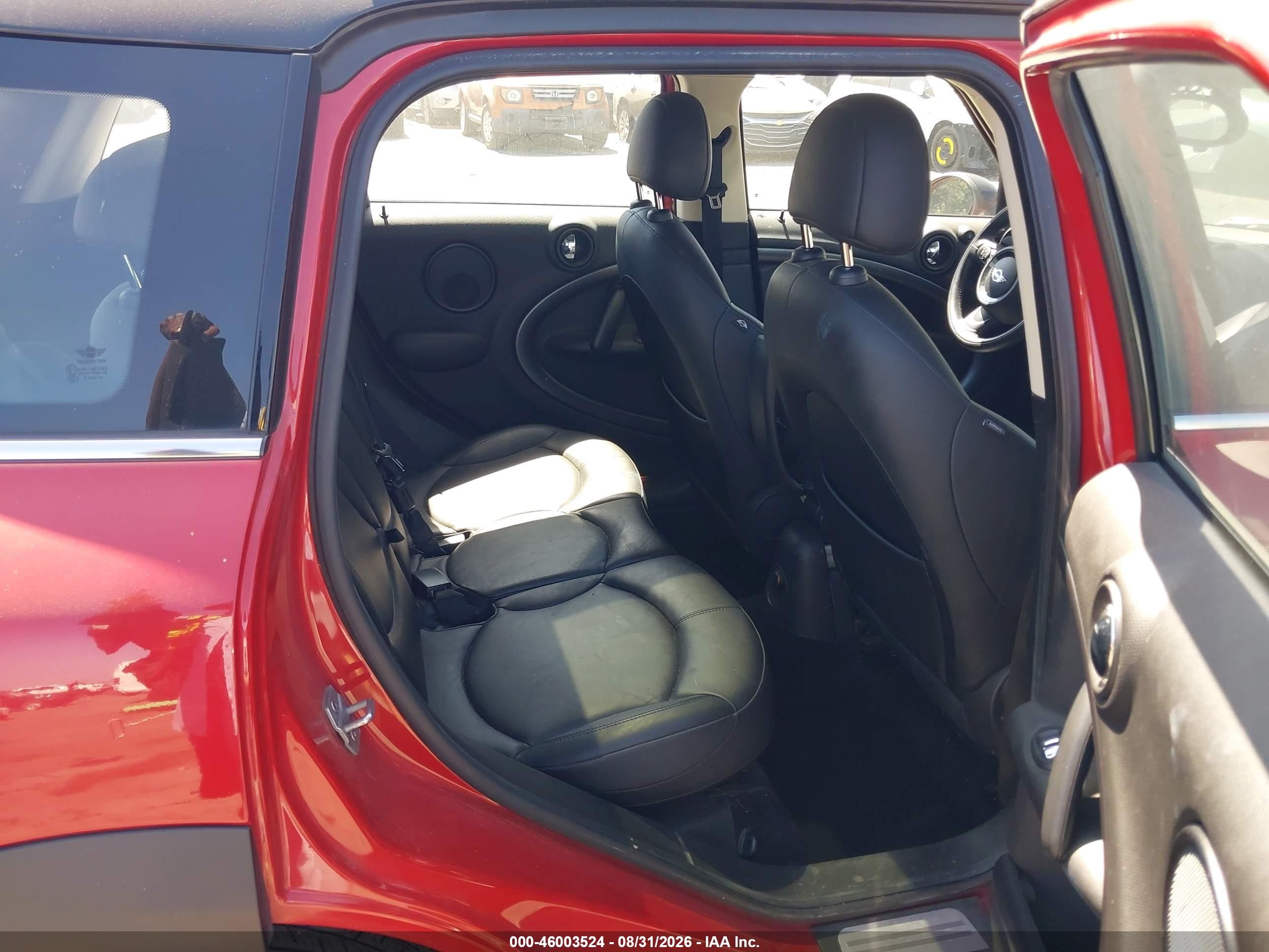 2013 Mini Countryman Cooper S Red vin: WMWZC3C52DWP23193