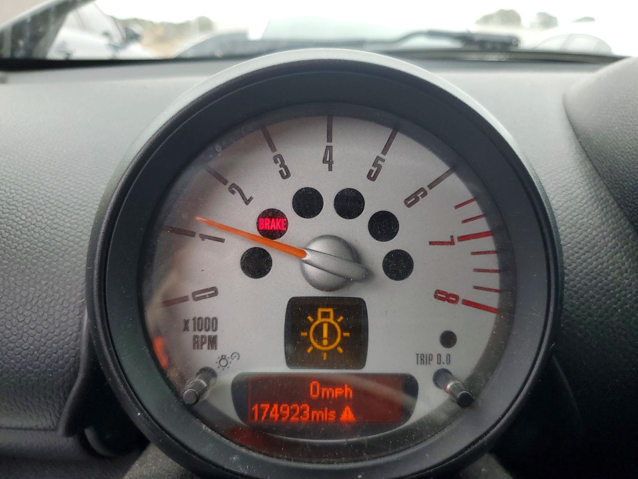2013 Mini Cooper S Countryman Brown vin: WMWZC3C52DWP51074