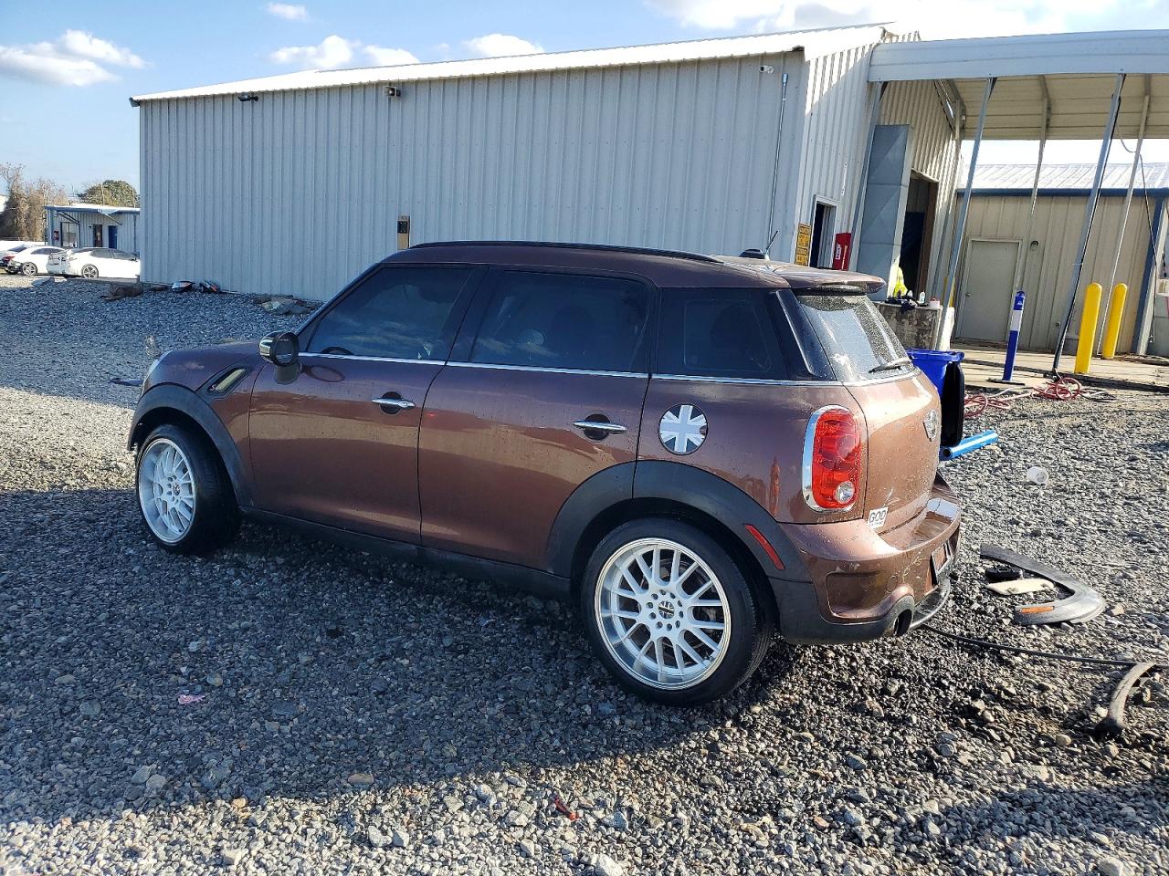 2013 Mini Cooper S Countryman Brown vin: WMWZC3C52DWP51074