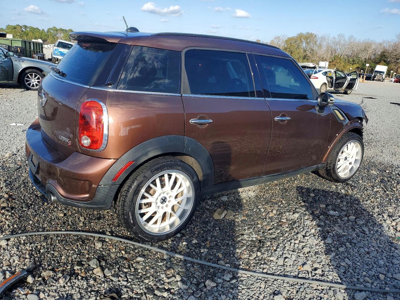 2013 Mini Cooper S Countryman Brown vin: WMWZC3C52DWP51074