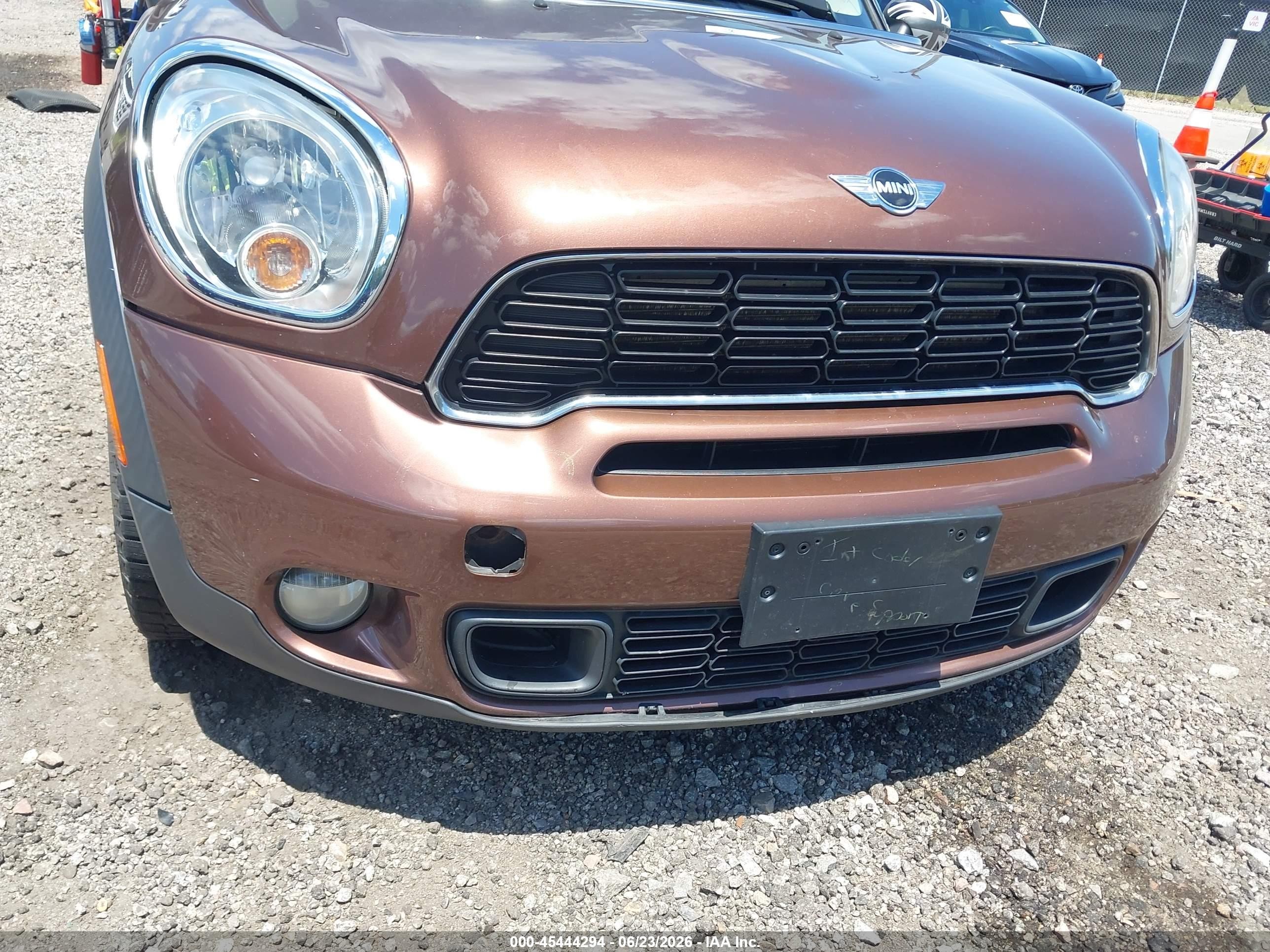 2014 Mini Countryman Cooper S Brown vin: WMWZC3C52EWP25396
