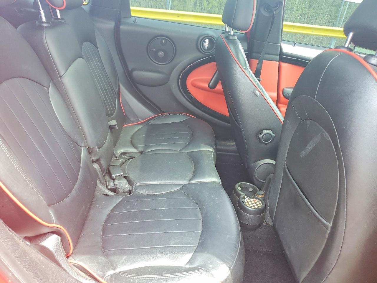 2014 Mini Cooper S Countryman Red vin: WMWZC3C52EWP52582