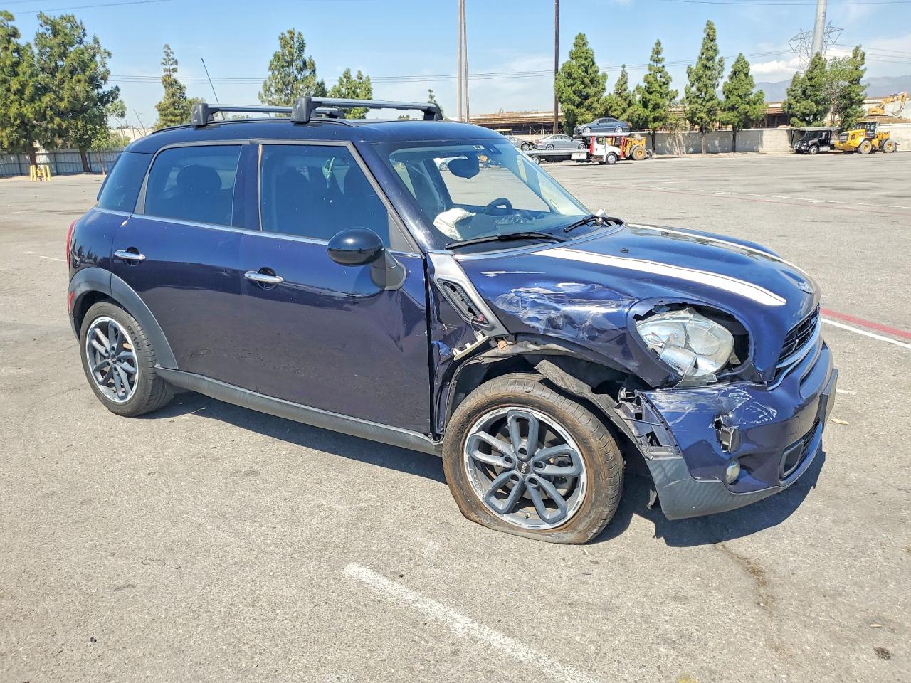 2015 Mini Cooper S Countryman Черный vin: WMWZC3C52FWT03615
