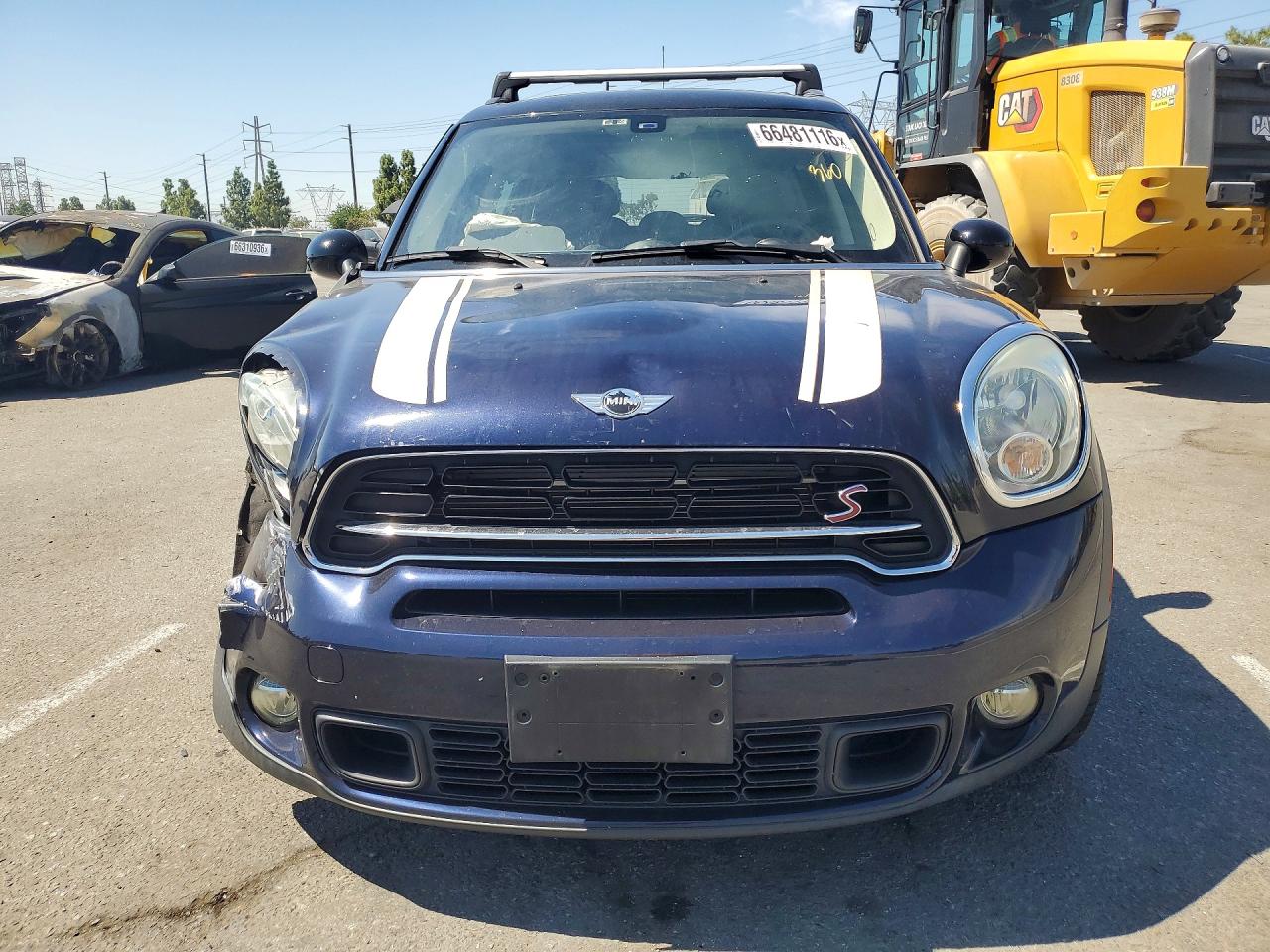 2015 Mini Cooper S Countryman Черный vin: WMWZC3C52FWT03615
