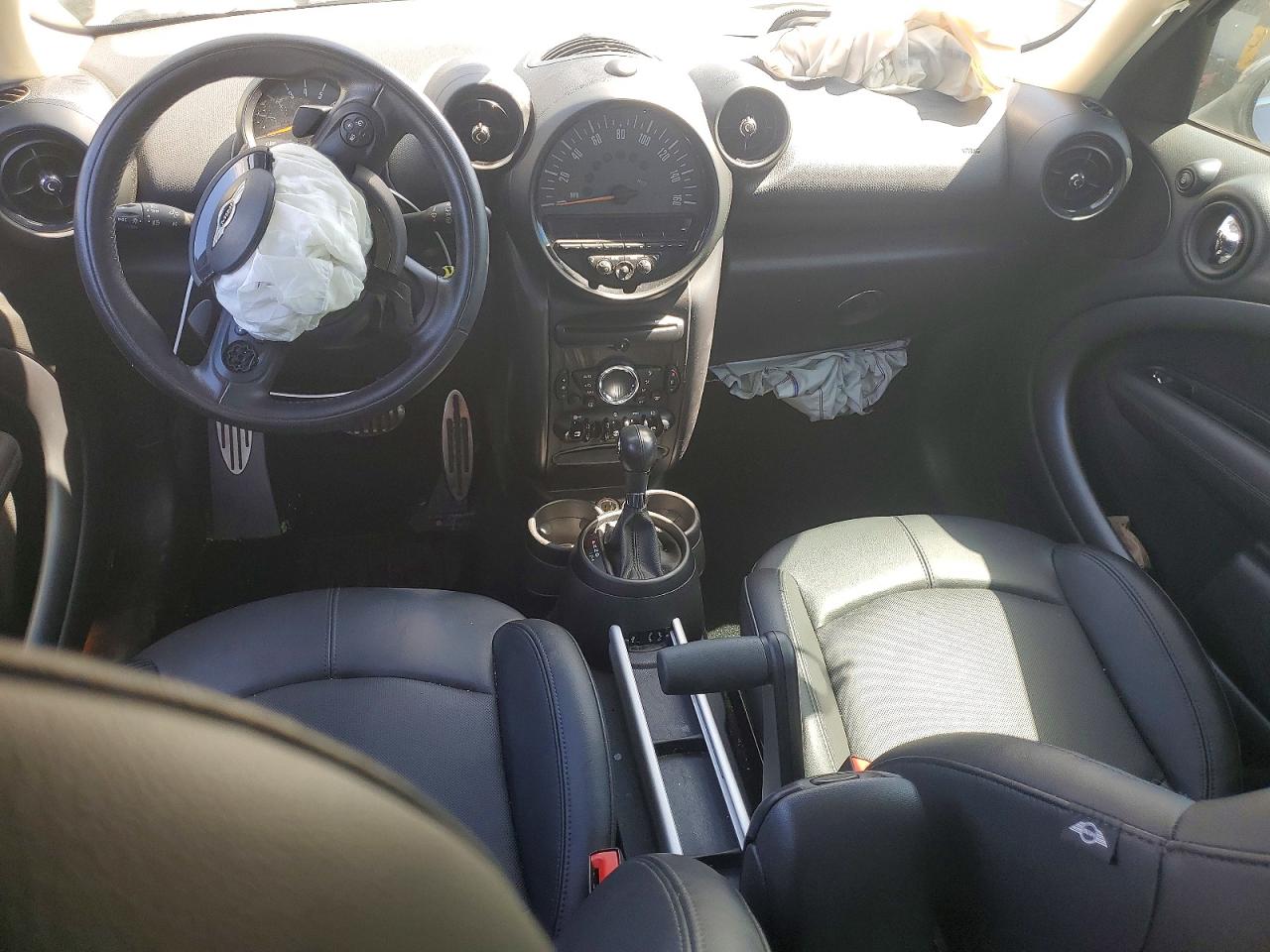 2015 Mini Cooper S Countryman Черный vin: WMWZC3C52FWT03615