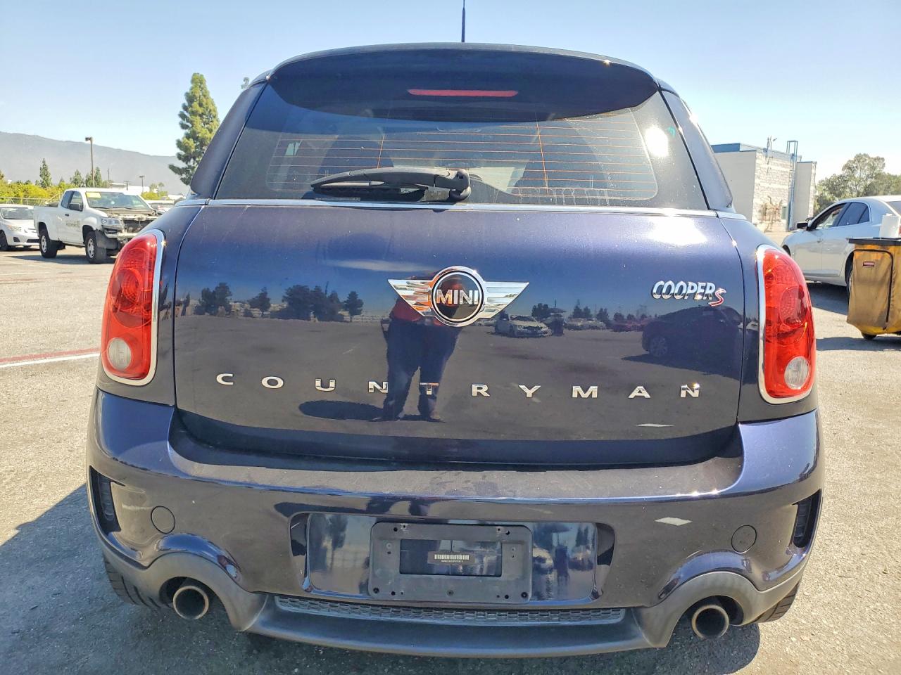 2015 Mini Cooper S Countryman Черный vin: WMWZC3C52FWT03615