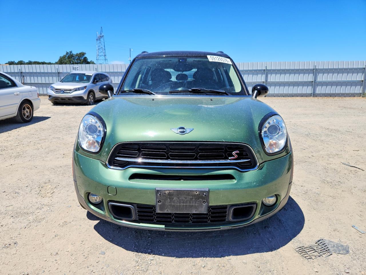 2015 Mini Cooper S Countryman Green vin: WMWZC3C52FWT05123