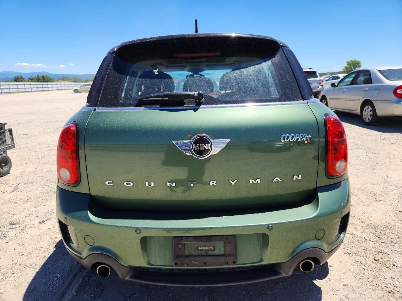 2015 Mini Cooper S Countryman Green vin: WMWZC3C52FWT05123
