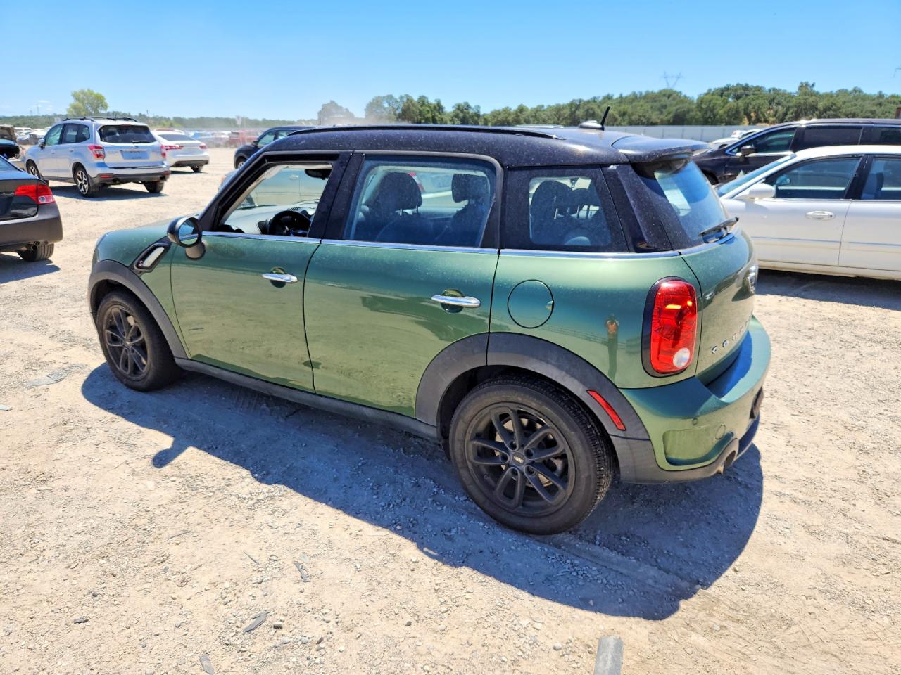 2015 Mini Cooper S Countryman Green vin: WMWZC3C52FWT05123