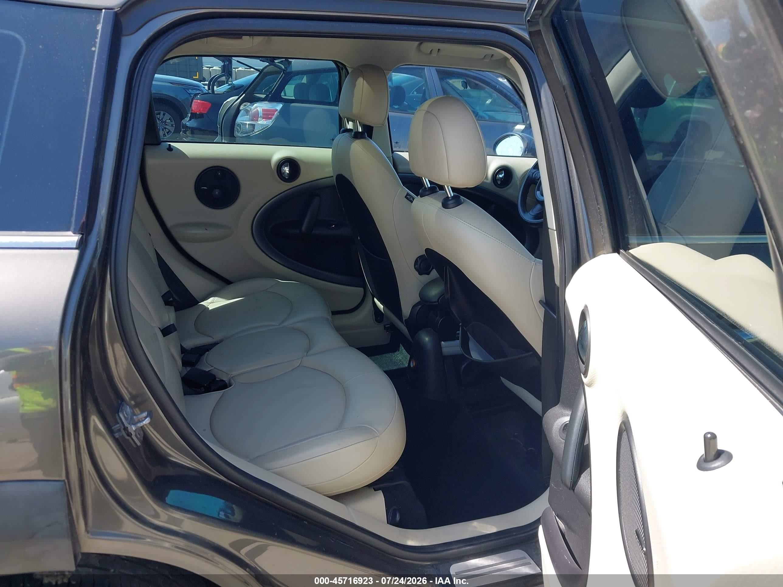 2012 Mini Cooper S Countryman   Gray vin: WMWZC3C53CWL85737