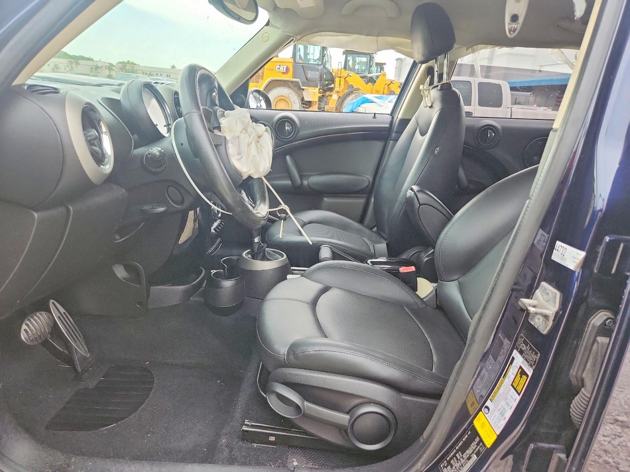 2012 Mini Cooper S Countryman Синий vin: WMWZC3C53CWL87276