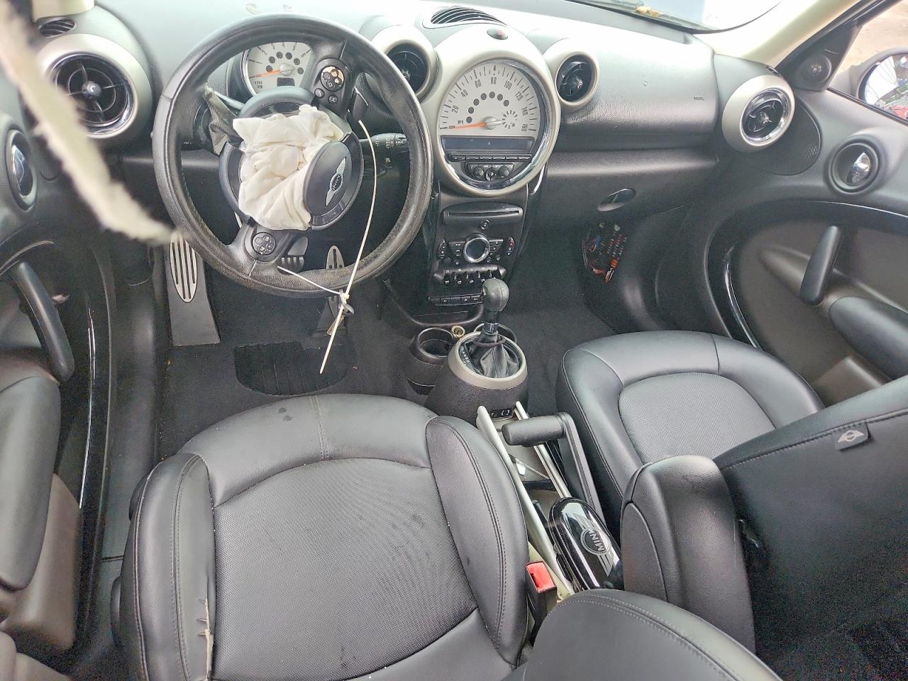 2012 Mini Cooper S Countryman Синий vin: WMWZC3C53CWL87276