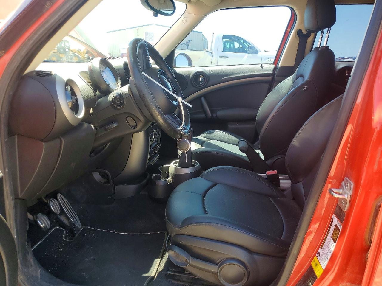 2012 Mini Cooper S Countryman Red vin: WMWZC3C53CWM27677