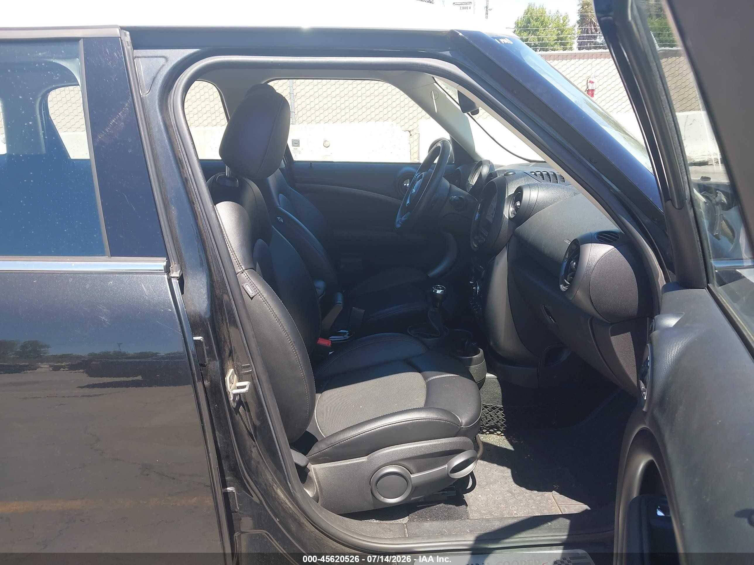 2014 Mini Countryman Cooper S Black vin: WMWZC3C53EWP52557