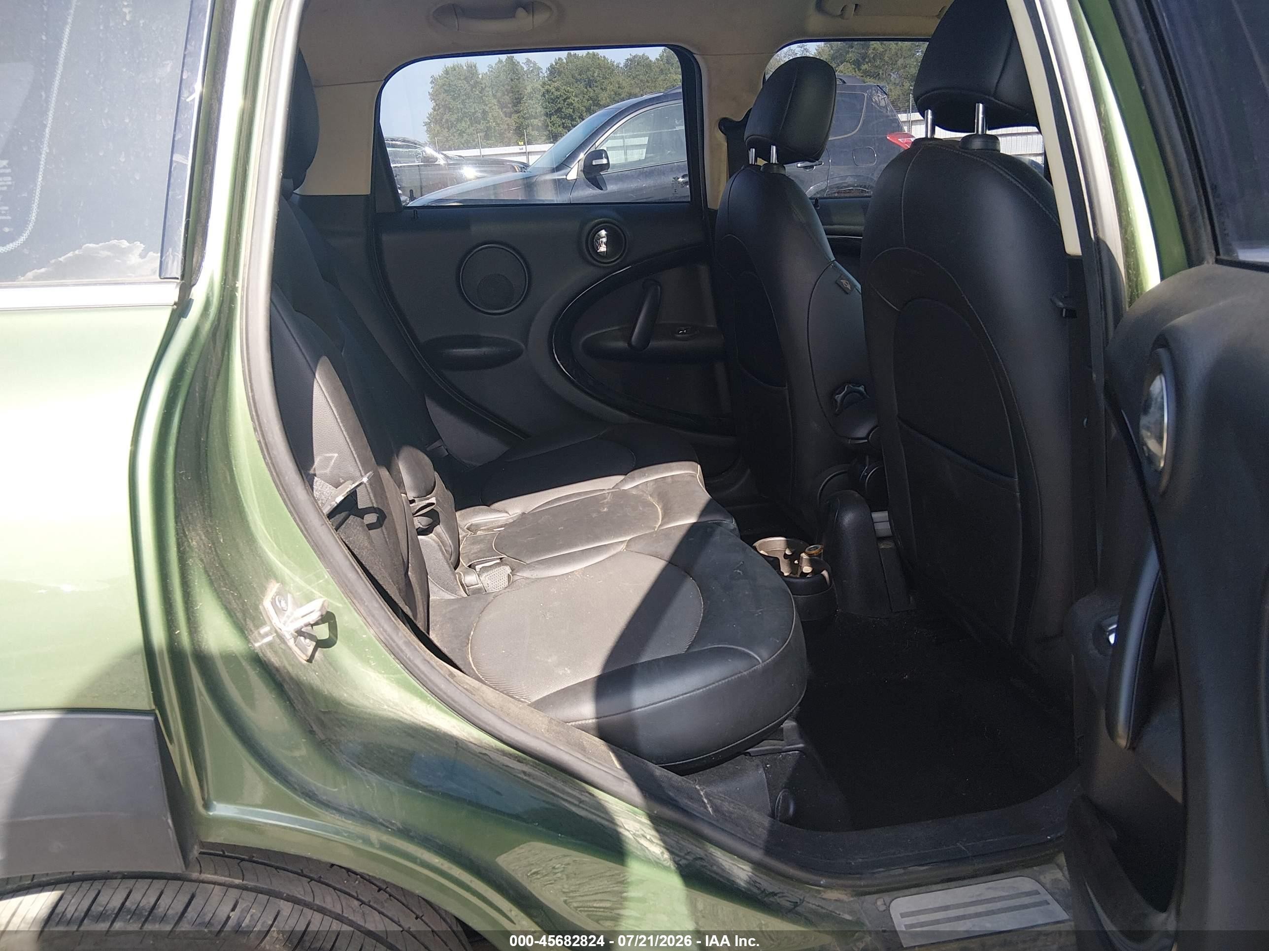 2015 Mini Countryman Cooper S Зеленый vin: WMWZC3C53FWT03509
