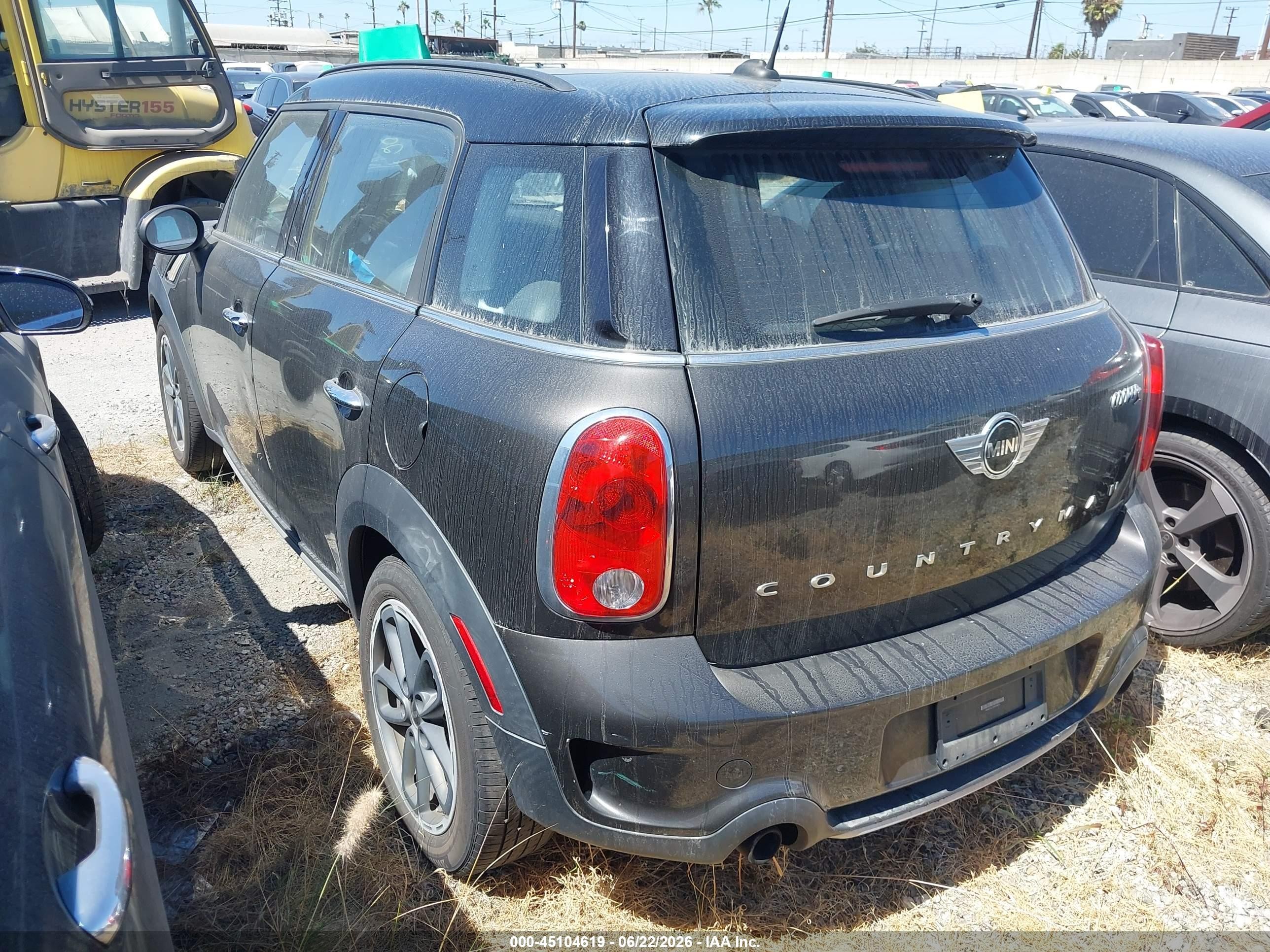2015 Mini Countryman Cooper S Gray vin: WMWZC3C53FWT06510