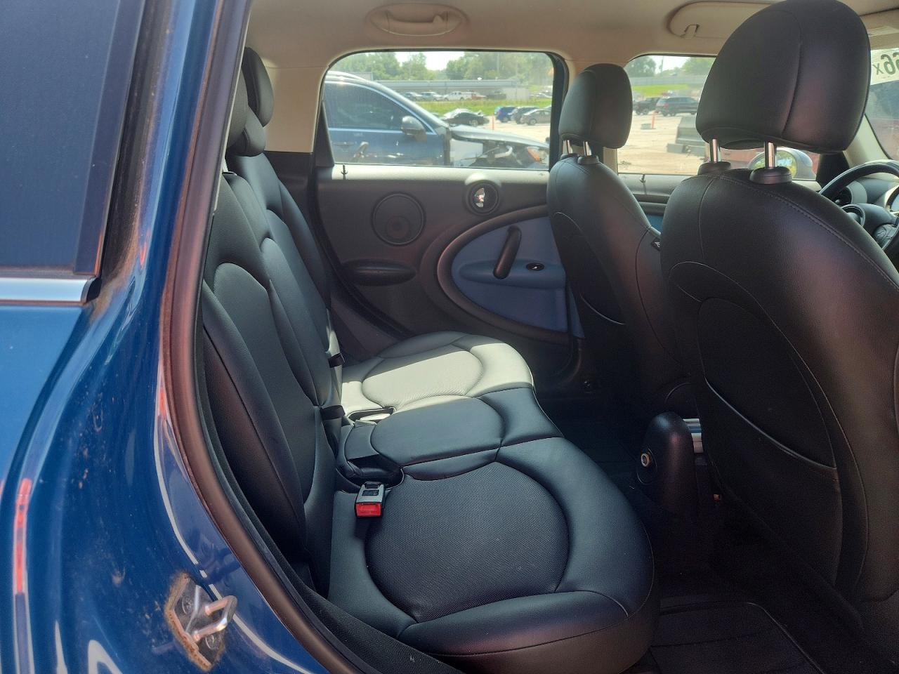 2012 Mini Cooper S Countryman Blue vin: WMWZC3C54CWL86475