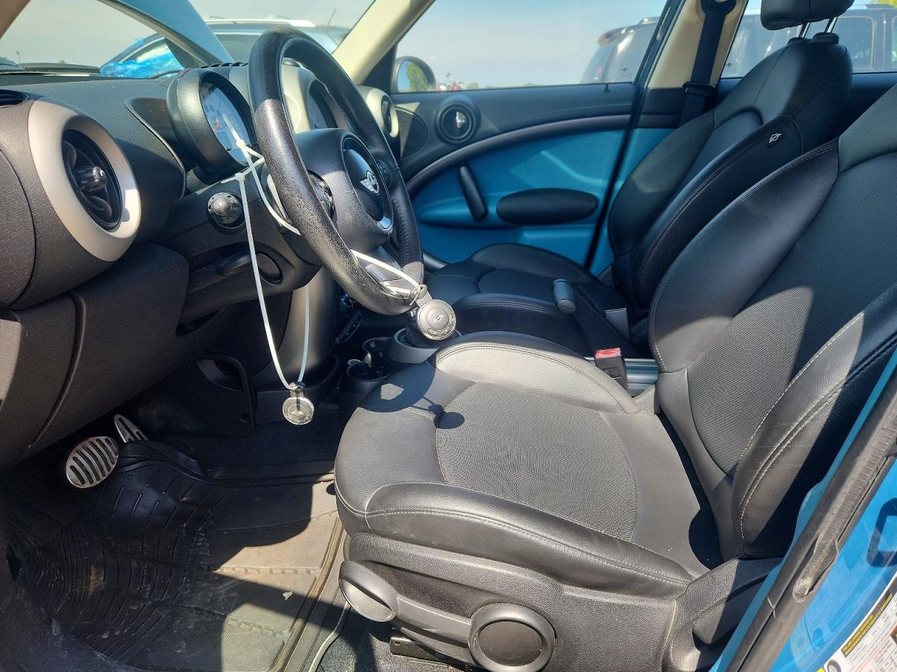 2012 Mini Cooper S Countryman Blue vin: WMWZC3C54CWL86475