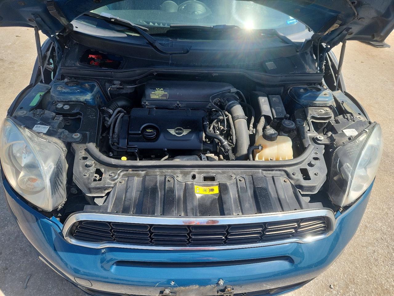 2012 Mini Cooper S Countryman Blue vin: WMWZC3C54CWL86475