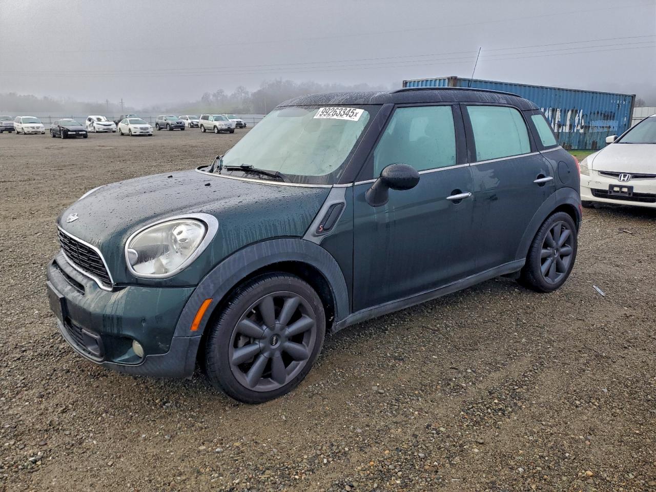 2012 Mini Cooper S Countryman Green vin: WMWZC3C54CWL87559