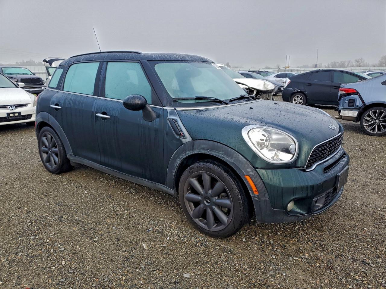 2012 Mini Cooper S Countryman Green vin: WMWZC3C54CWL87559
