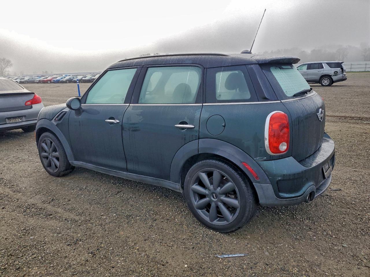 2012 Mini Cooper S Countryman Green vin: WMWZC3C54CWL87559