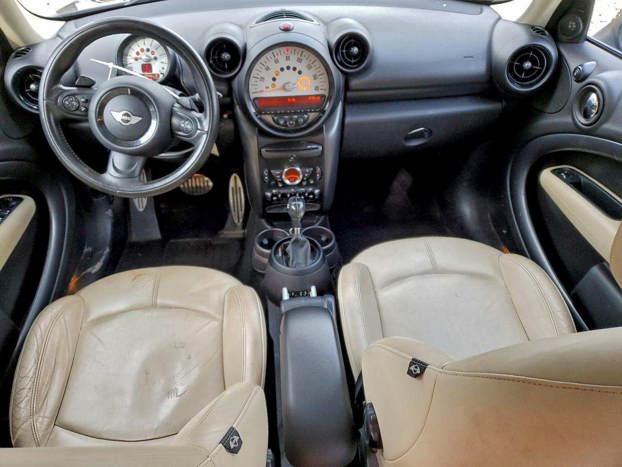 2013 Mini Cooper S Countryman Коричневый vin: WMWZC3C54DWP21302